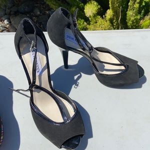 Steve Madden Maagie platform t strap heels